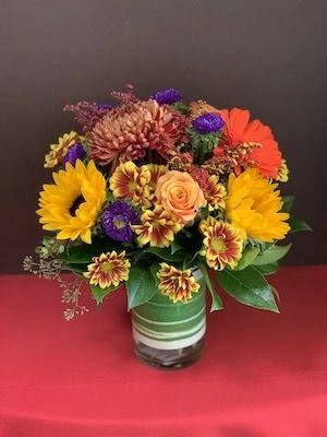 Thankful bouquet of flowers