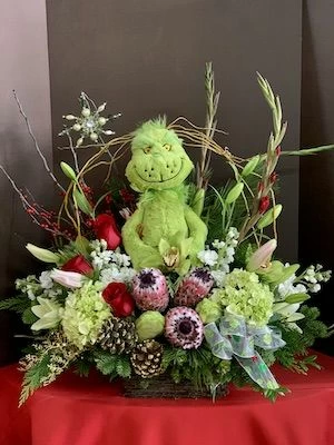 Mr. Grinch Flowers