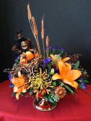 Inspired Spooky Halloween Bouquet