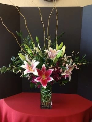 Lilies and Orchids