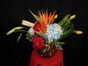 Flowers with Jewel Tones
