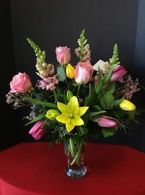 Spring Flowers in Bloom