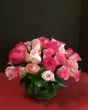 3 Dozen Roses in a Bubble Bowl