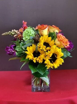 Bright flowers