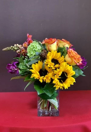 Flowers of the season