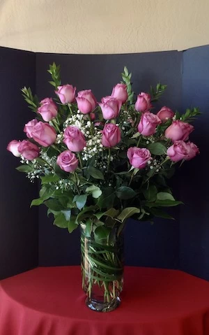 purple roses