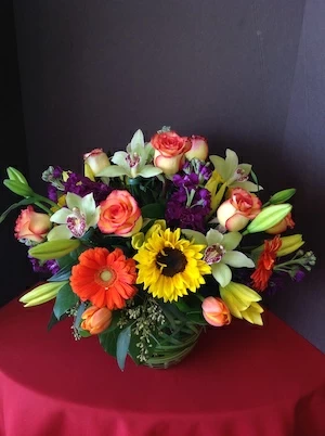 colorful flowers