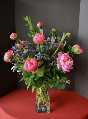 Peonies are a perfect gift